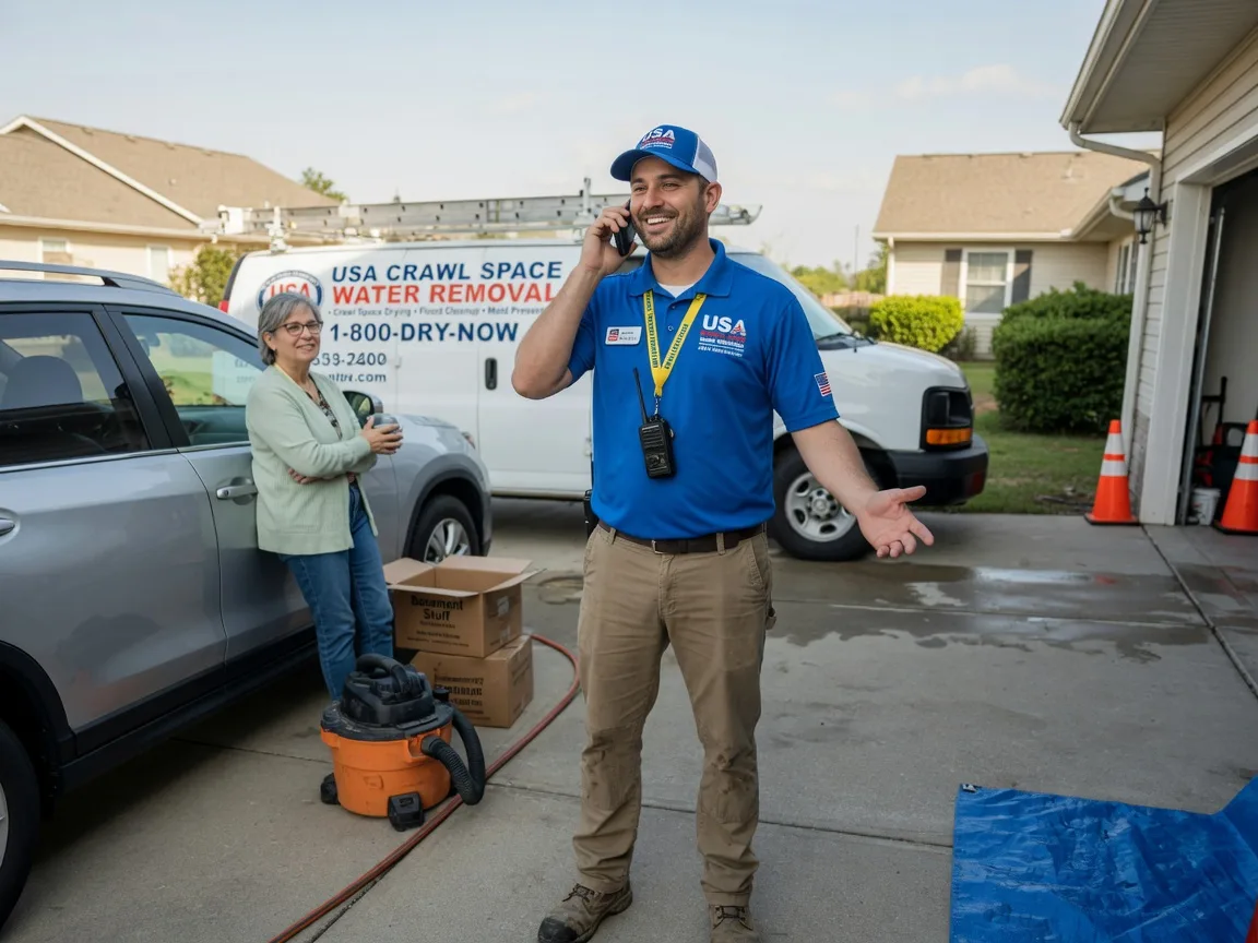 Crawl Space Water Removal Ashland, AL FAQs